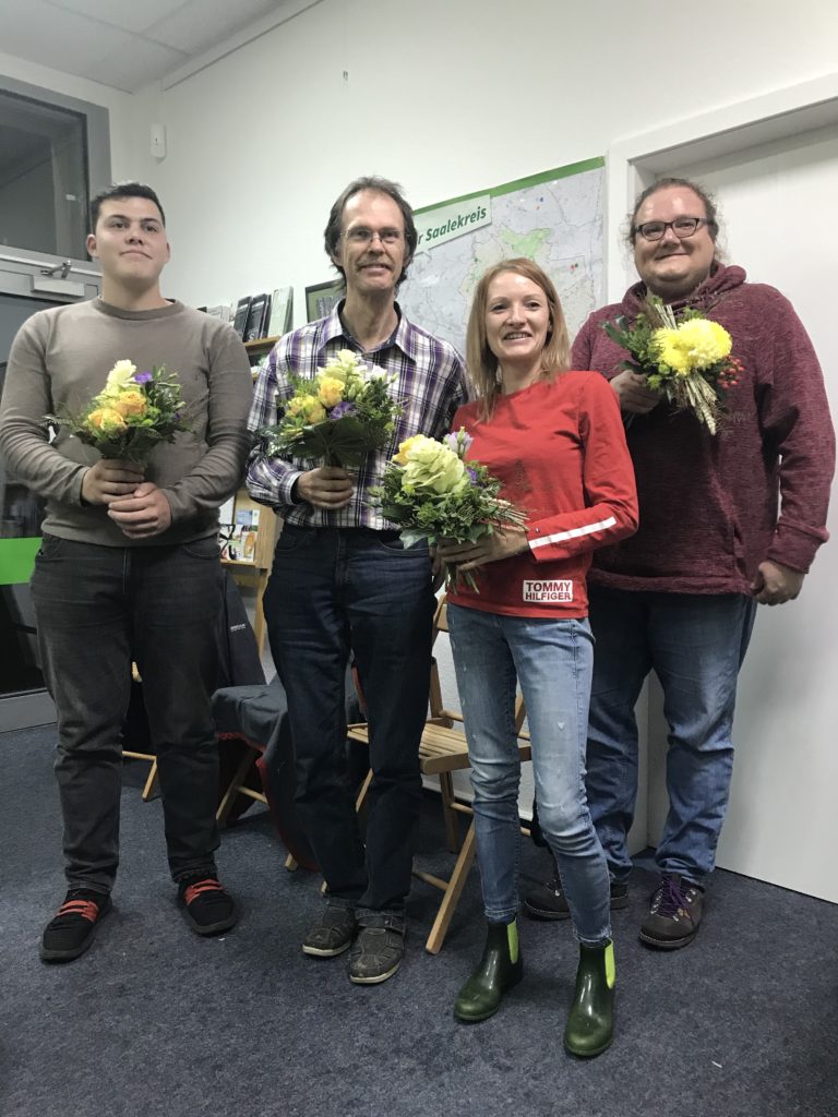 Grüne im Saalekreis mit weiblicher Doppelspitze