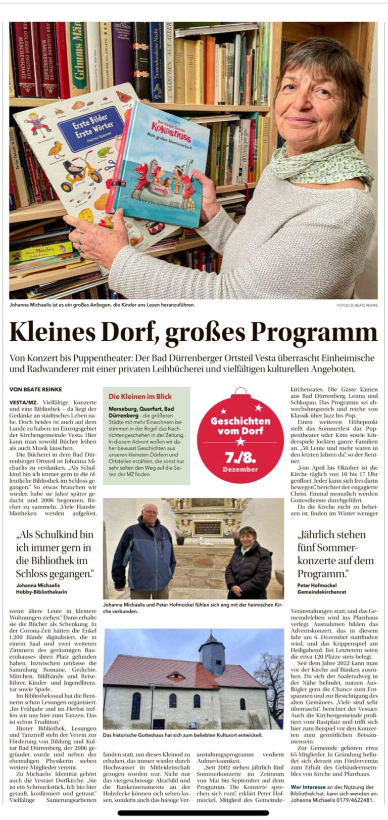 Grüne in Aktion: Kleines Dorf, großes Programm
